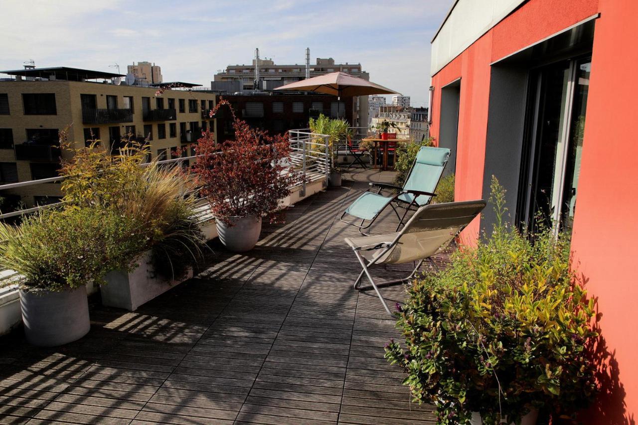 Apartment Duplex Grande Terrasse, Vue Sur Canal Paris